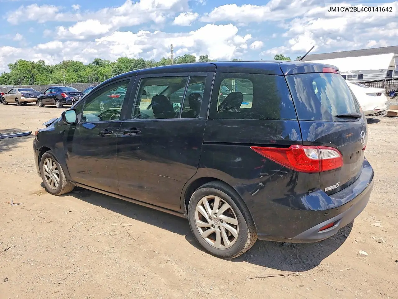 2012 Mazda 5 VIN: JM1CW2BL4C0141642 Lot: 57994646