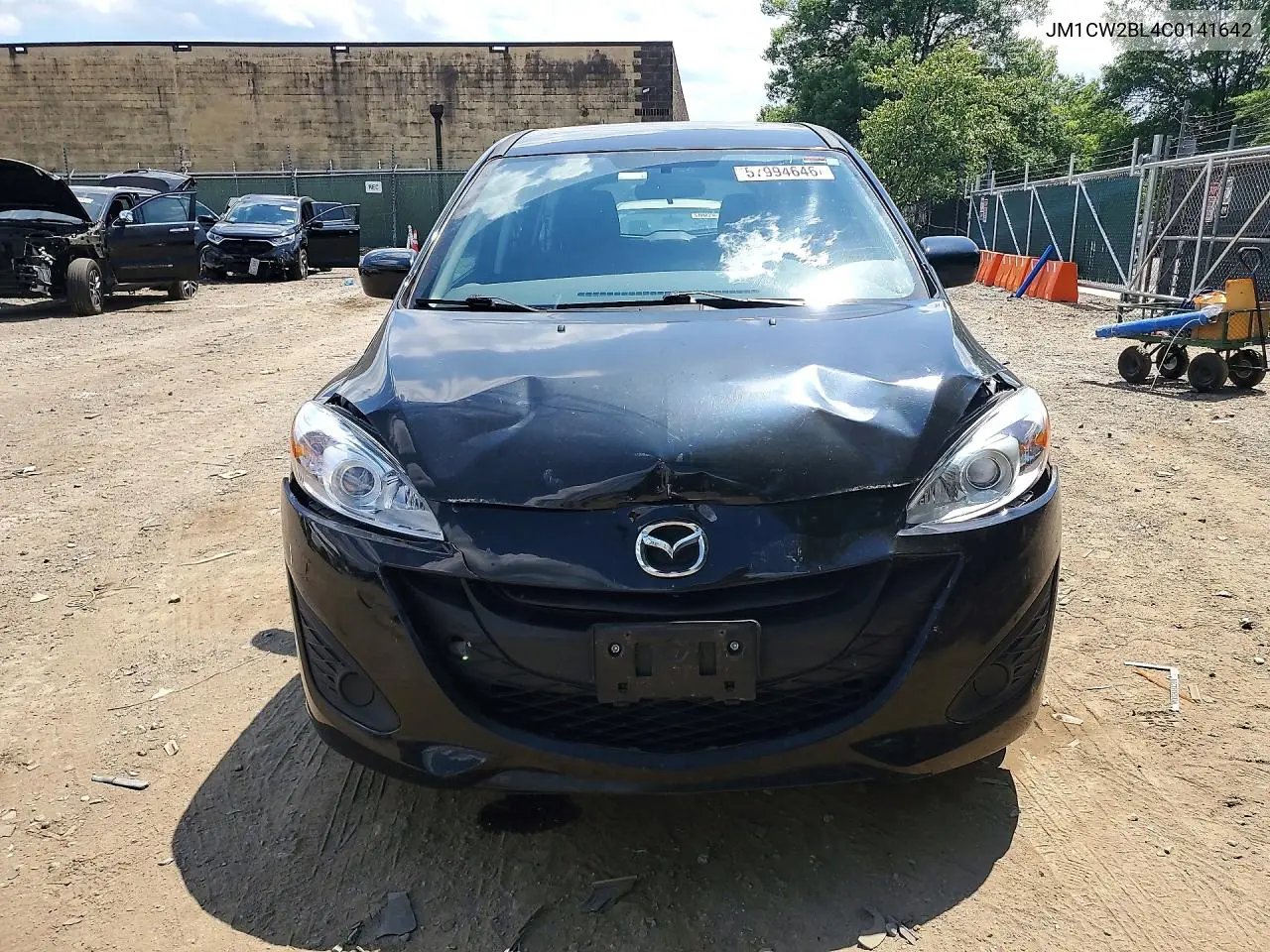2012 Mazda 5 VIN: JM1CW2BL4C0141642 Lot: 57994646