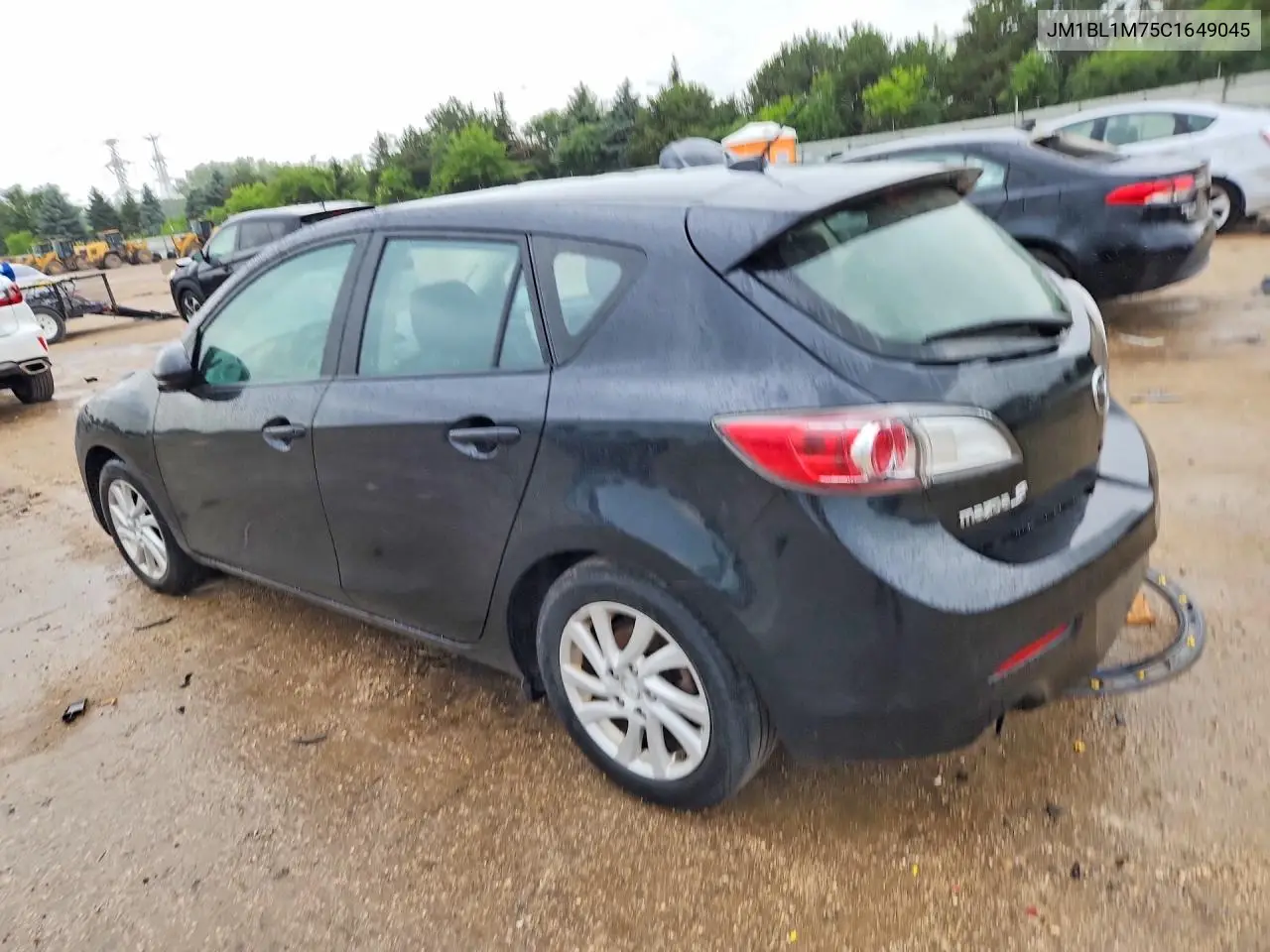 2012 Mazda 3 I VIN: JM1BL1M75C1649045 Lot: 58151516