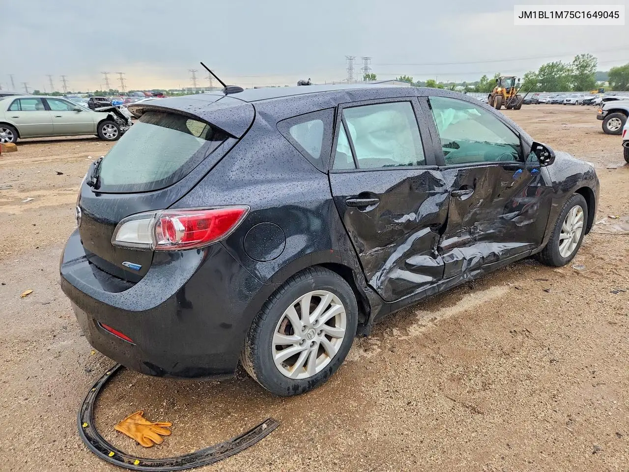 2012 Mazda 3 I VIN: JM1BL1M75C1649045 Lot: 58151516