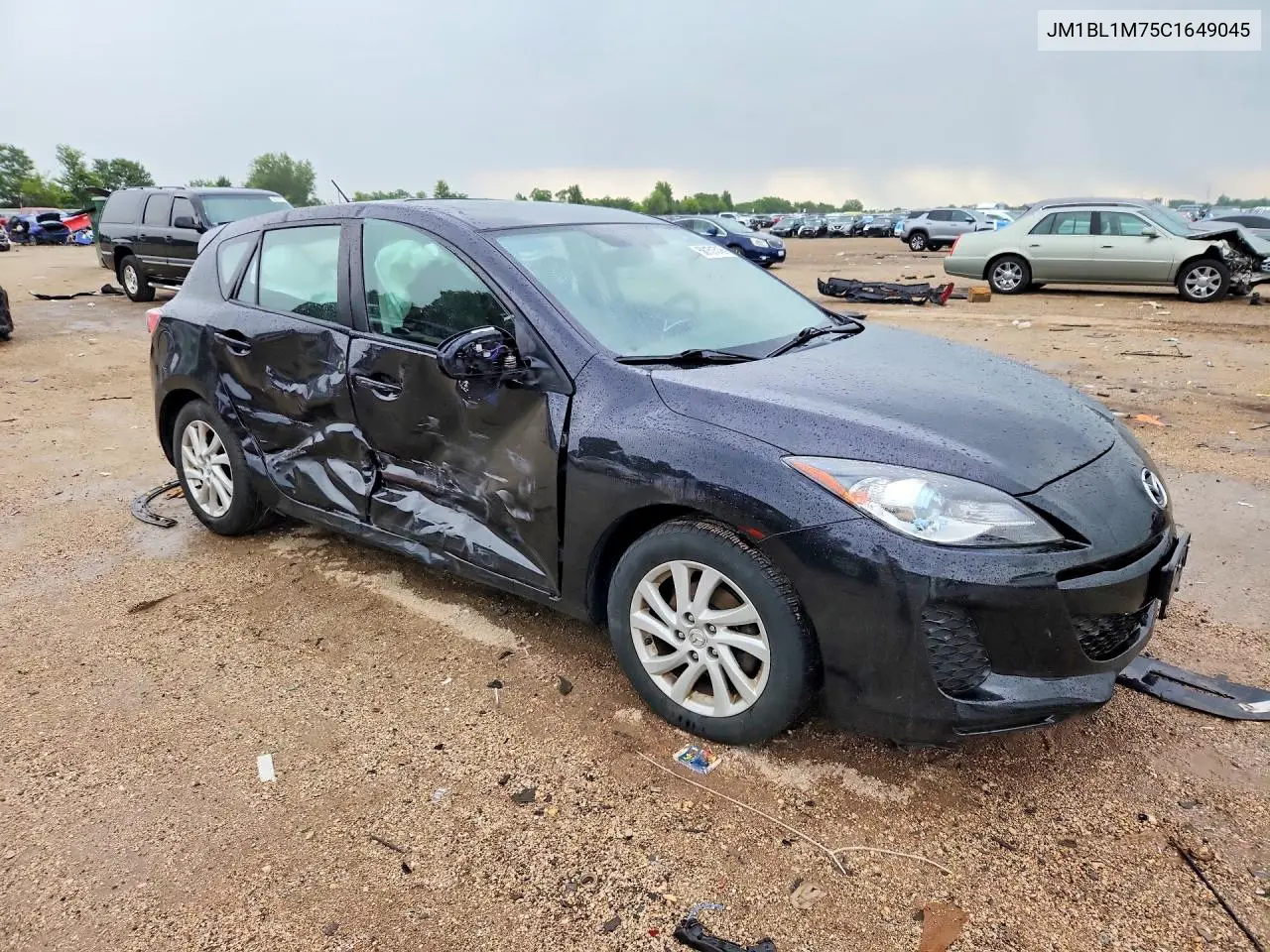 2012 Mazda 3 I VIN: JM1BL1M75C1649045 Lot: 58151516