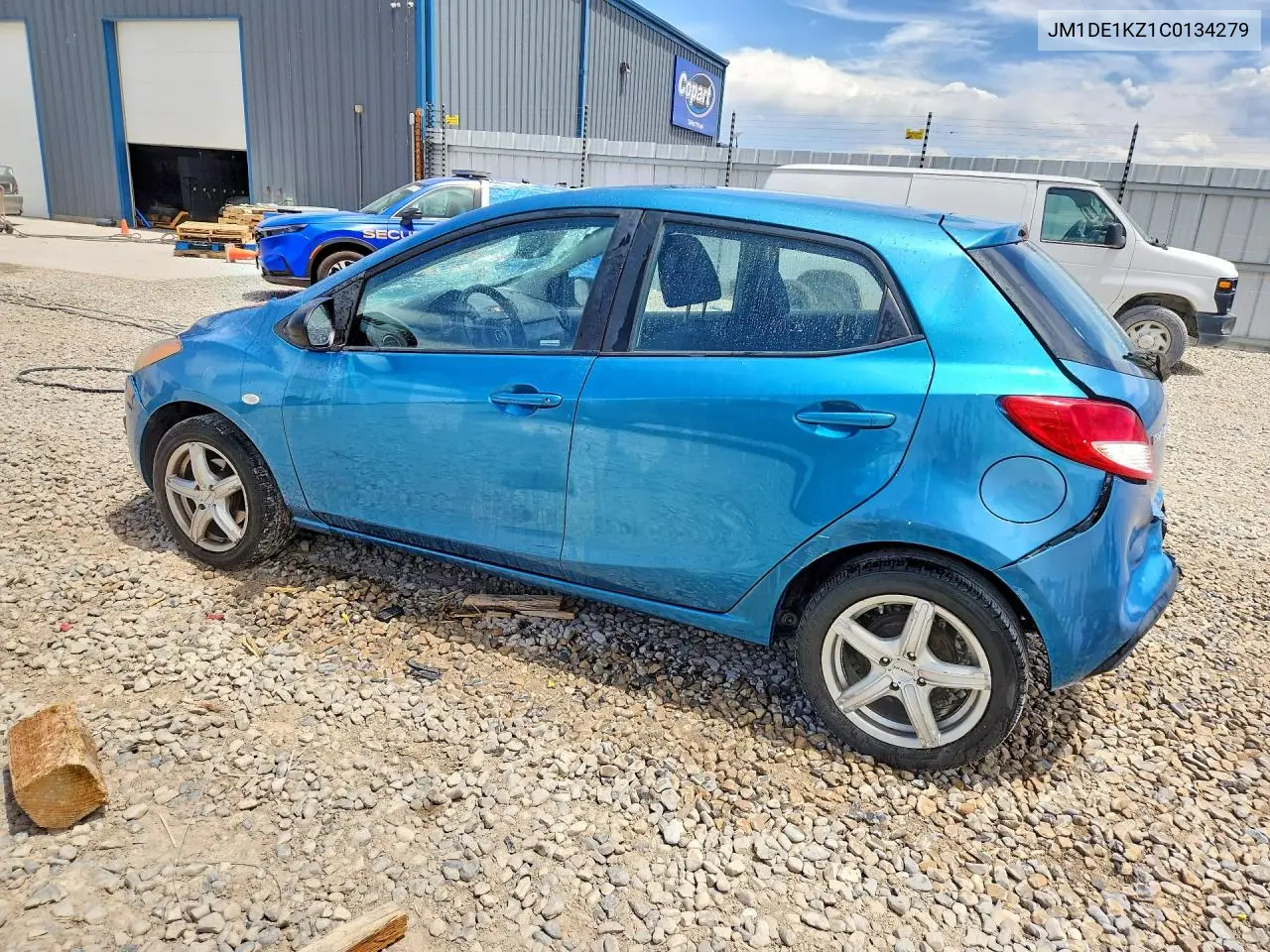 2012 Mazda Mazda2 VIN: JM1DE1KZ1C0134279 Lot: 59371046