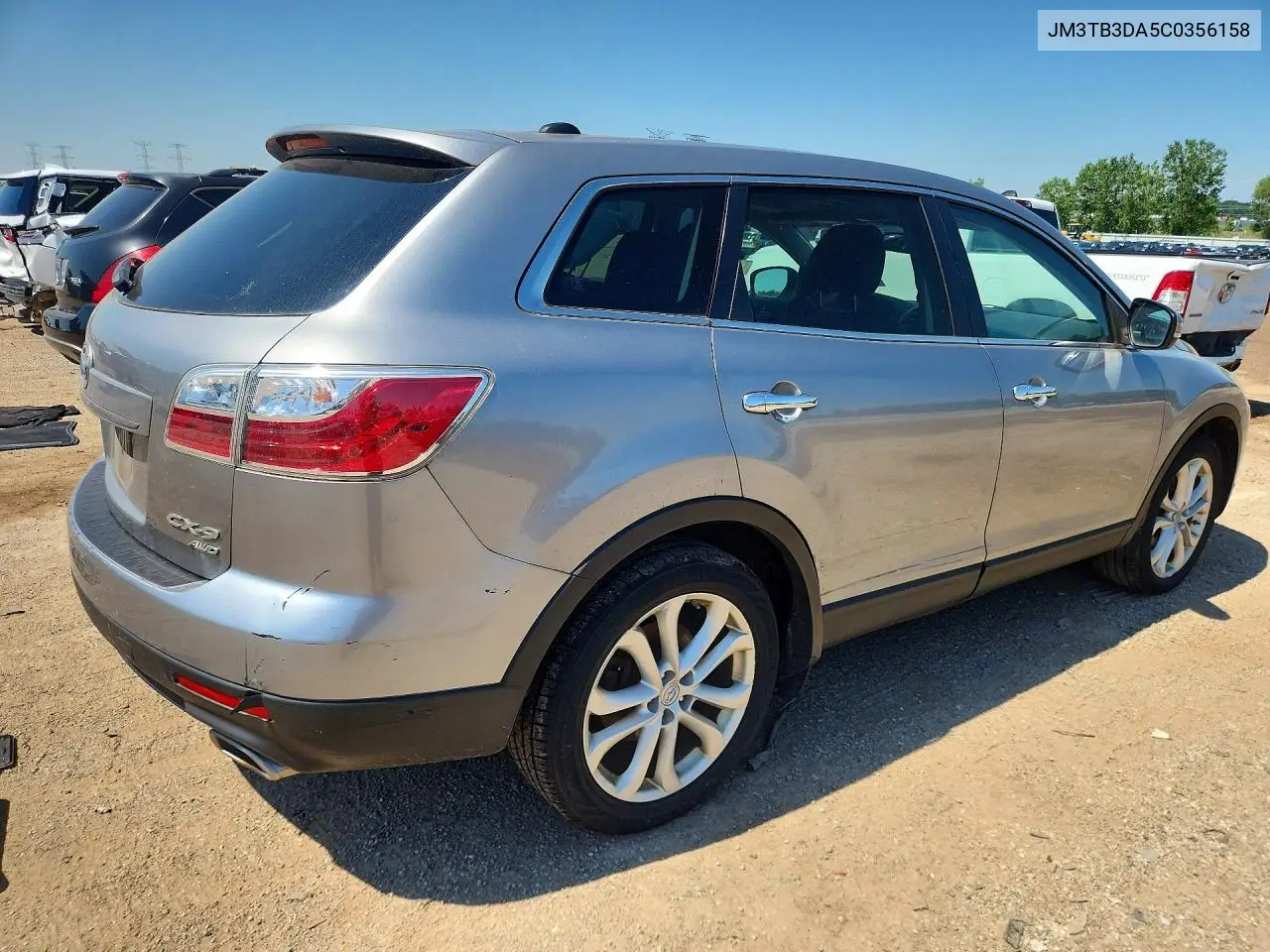 2012 Mazda Cx-9 VIN: JM3TB3DA5C0356158 Lot: 59385106