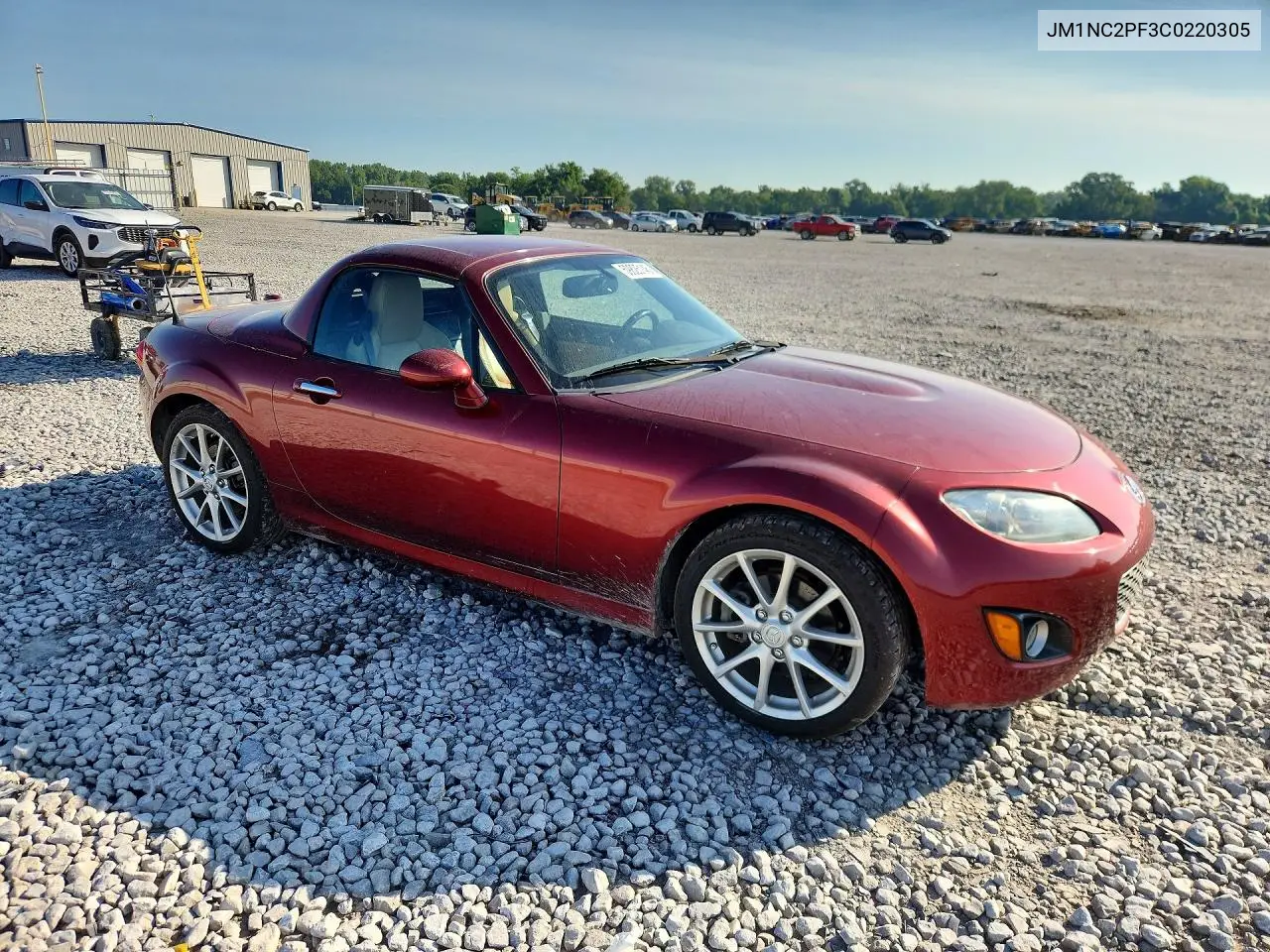 2012 Mazda Mx-5 Miata VIN: JM1NC2PF3C0220305 Lot: 59825146