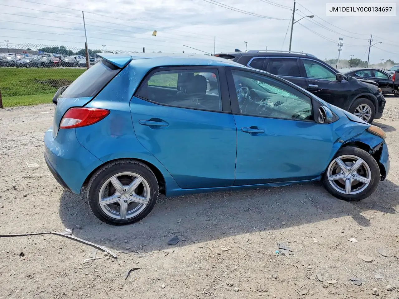 2012 Mazda Mazda2 VIN: JM1DE1LY0C0134697 Lot: 59875426