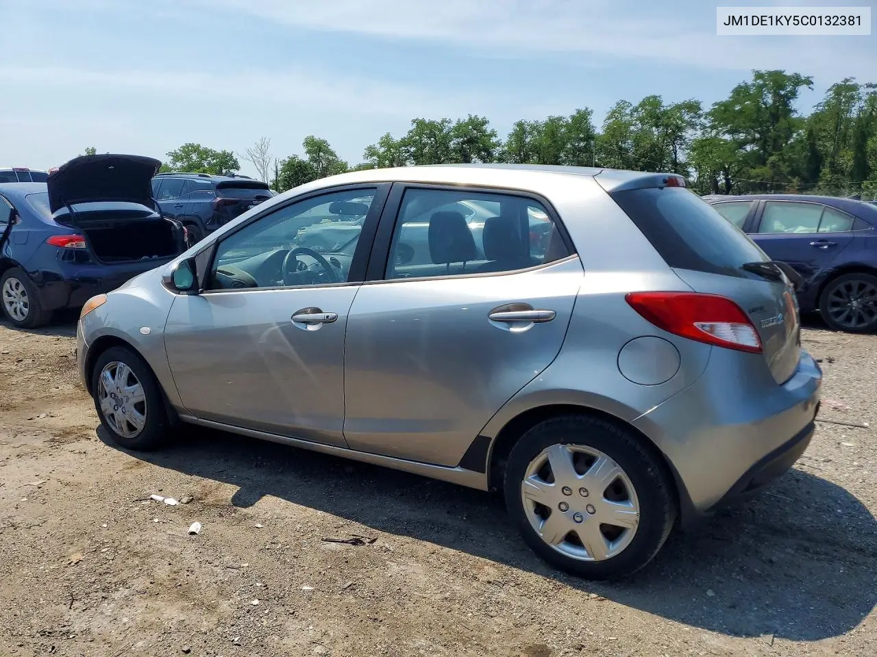2012 Mazda Mazda2 VIN: JM1DE1KY5C0132381 Lot: 60879516
