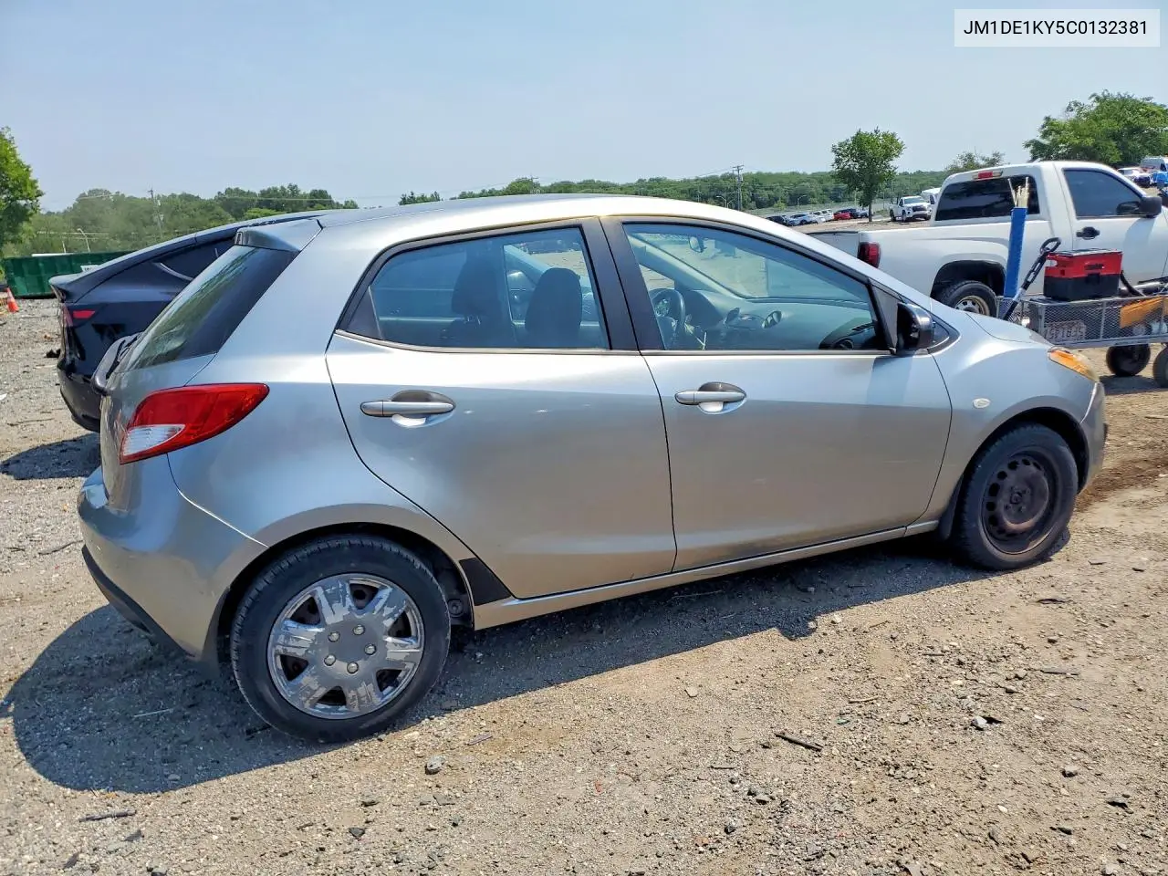 2012 Mazda Mazda2 VIN: JM1DE1KY5C0132381 Lot: 60879516