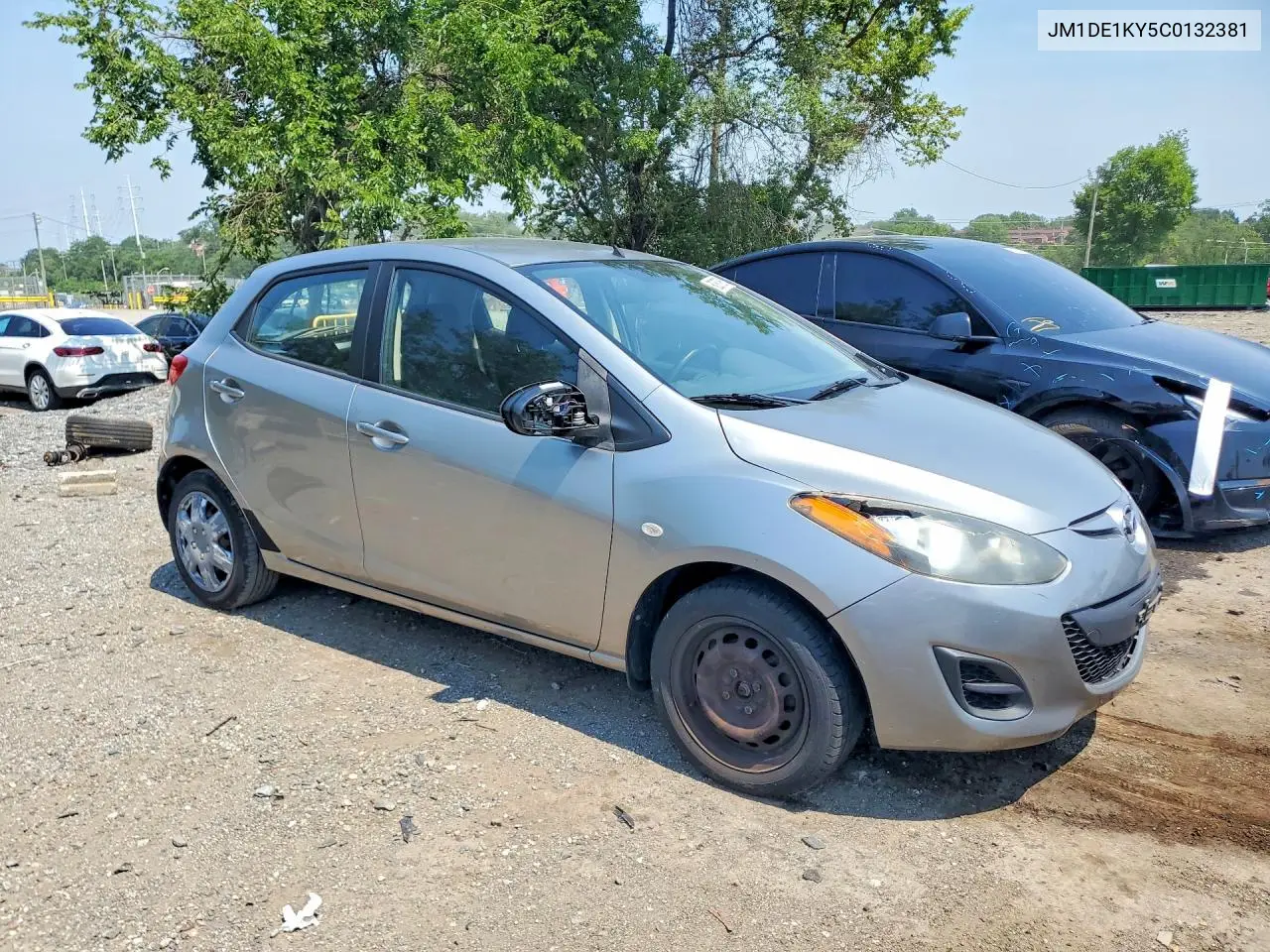2012 Mazda Mazda2 VIN: JM1DE1KY5C0132381 Lot: 60879516