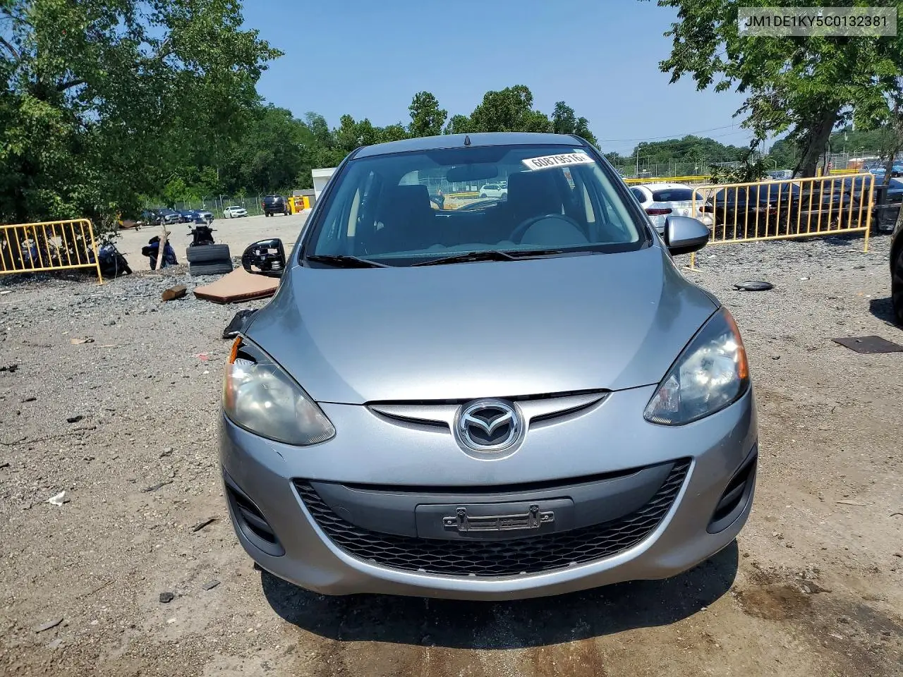 2012 Mazda Mazda2 VIN: JM1DE1KY5C0132381 Lot: 60879516