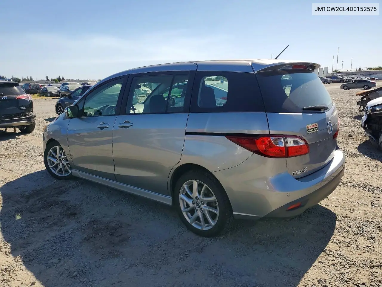 2013 Mazda 5 VIN: JM1CW2CL4D0152575 Lot: 53668936