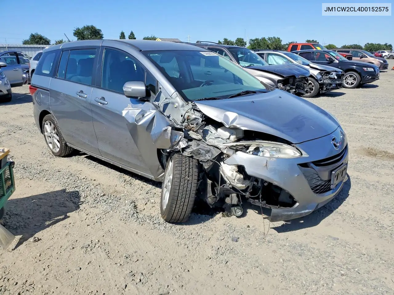 2013 Mazda 5 VIN: JM1CW2CL4D0152575 Lot: 53668936