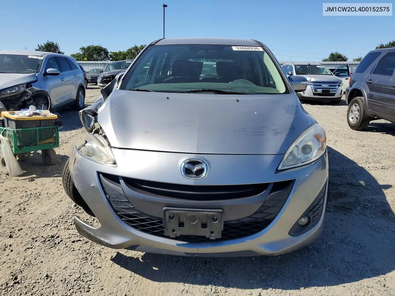 2013 Mazda 5 VIN: JM1CW2CL4D0152575 Lot: 53668936