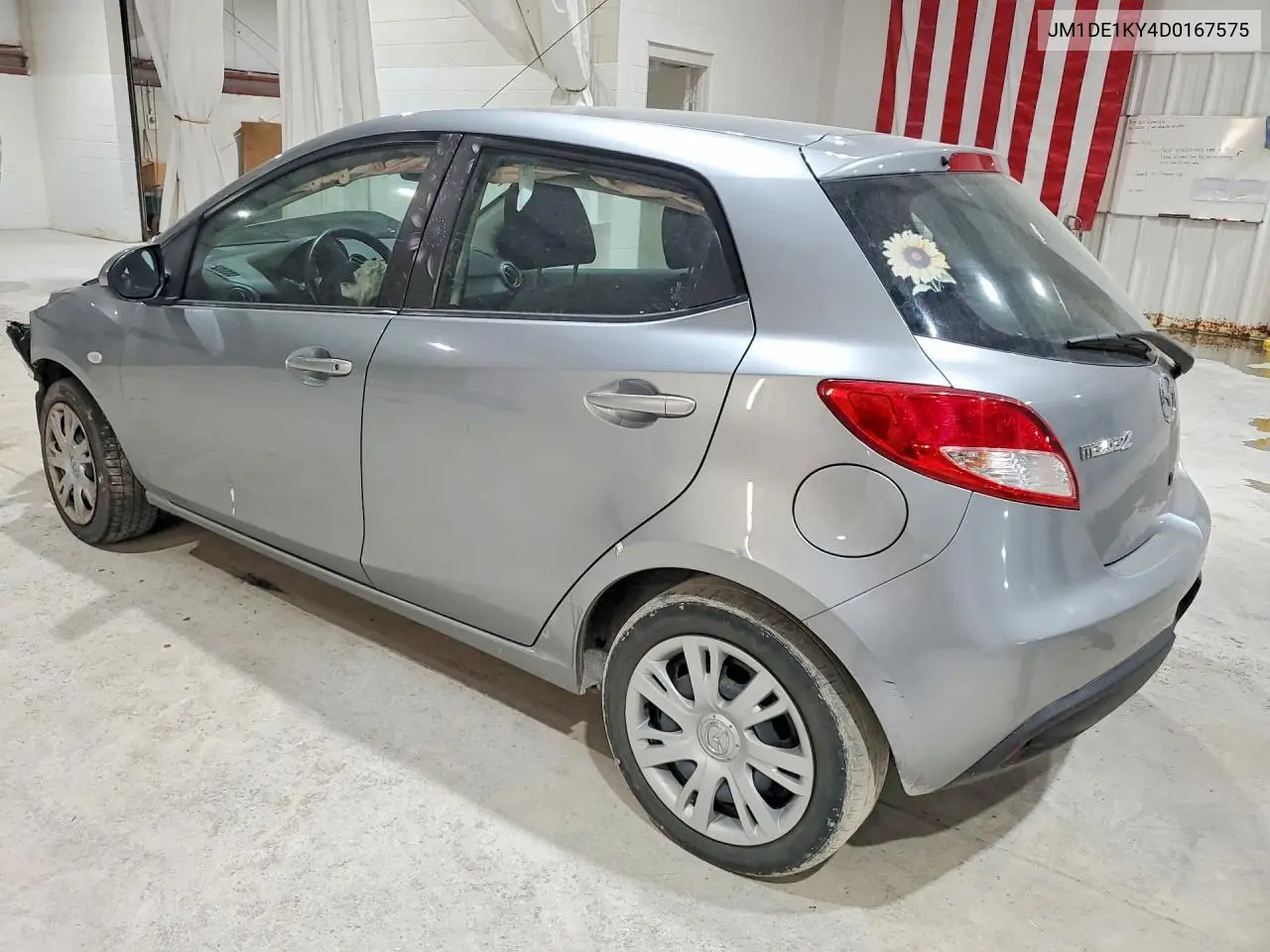 2013 Mazda Mazda2 VIN: JM1DE1KY4D0167575 Lot: 55886926