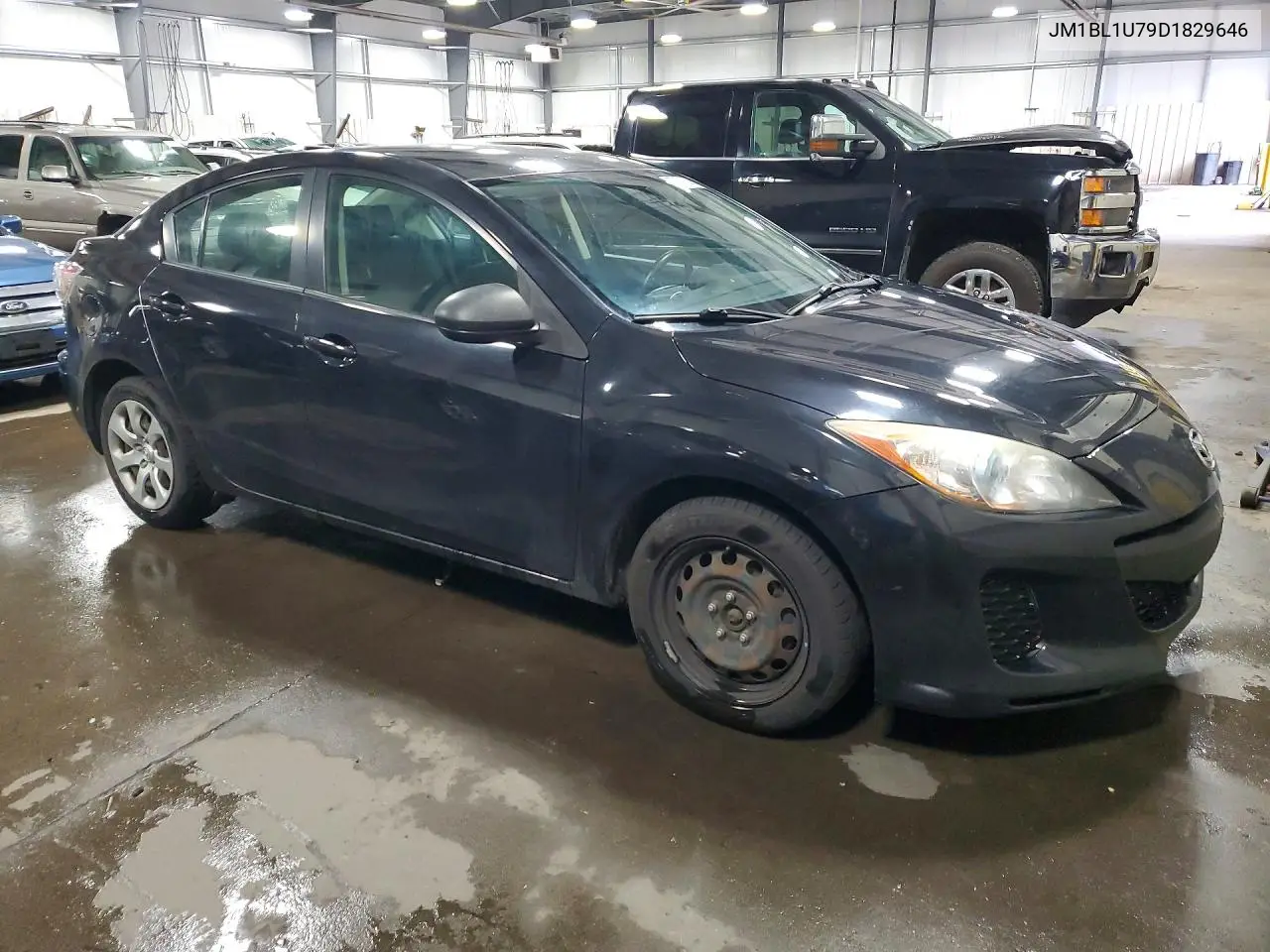 2013 Mazda 3 I VIN: JM1BL1U79D1829646 Lot: 57075506