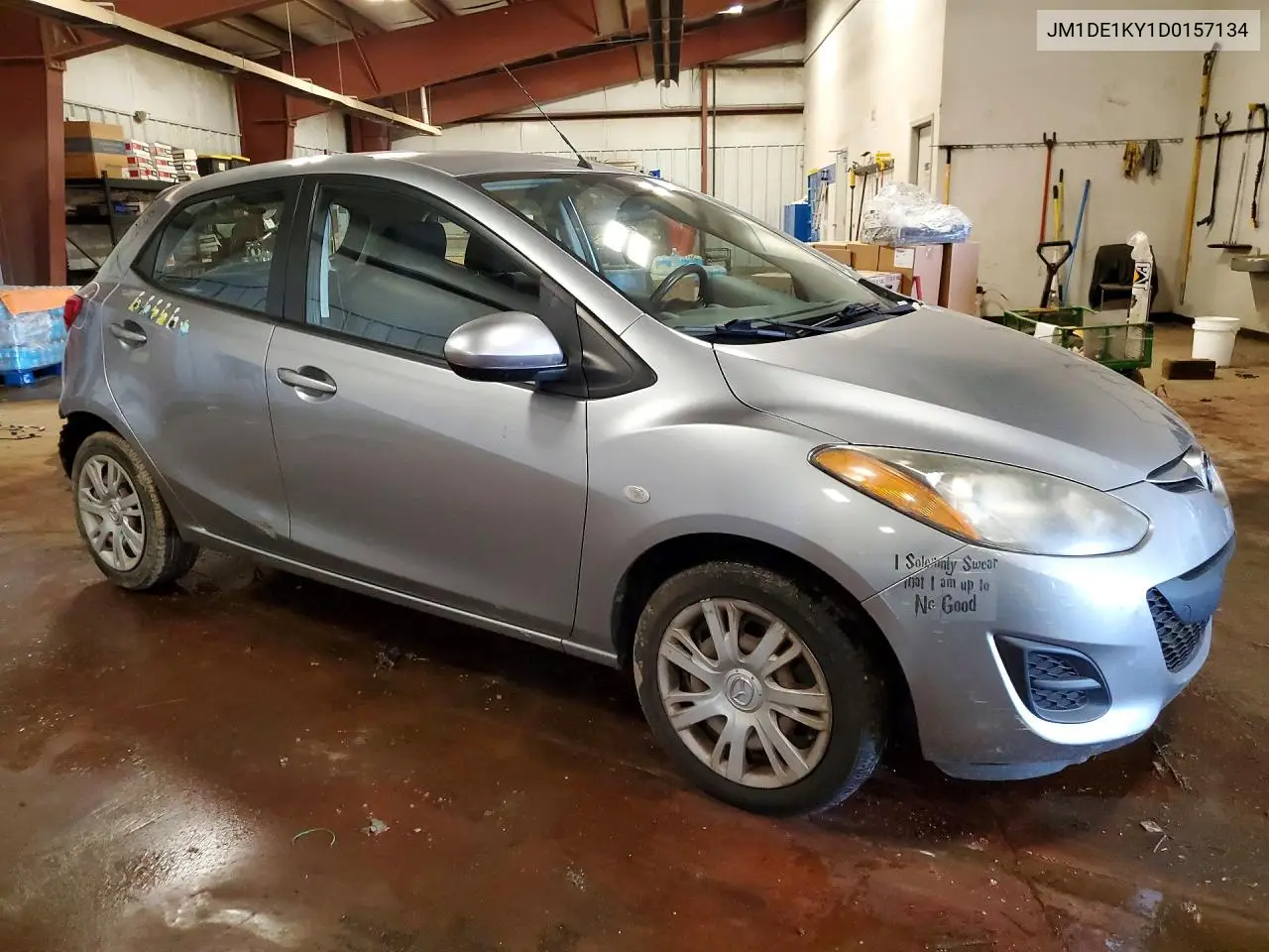 2013 Mazda Mazda2 VIN: JM1DE1KY1D0157134 Lot: 58109306