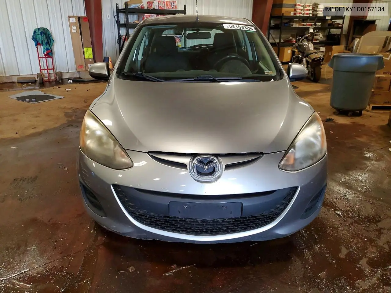 2013 Mazda Mazda2 VIN: JM1DE1KY1D0157134 Lot: 58109306