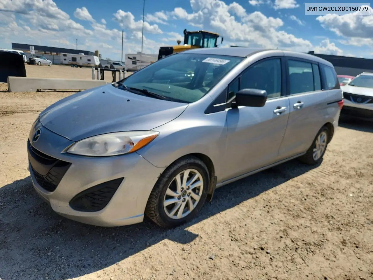 2013 Mazda 5 VIN: JM1CW2CLXD0150779 Lot: 58146496