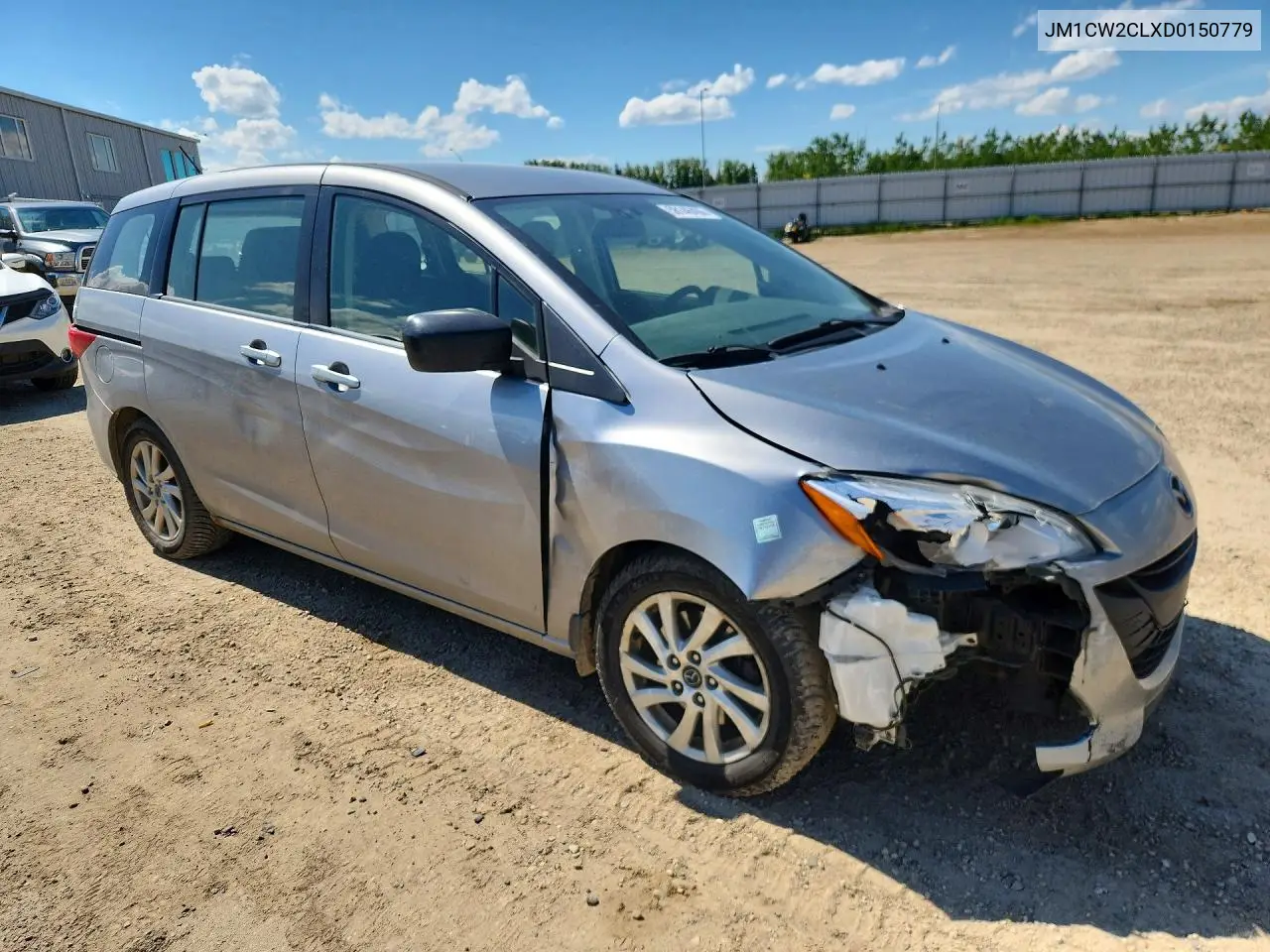 2013 Mazda 5 VIN: JM1CW2CLXD0150779 Lot: 58146496