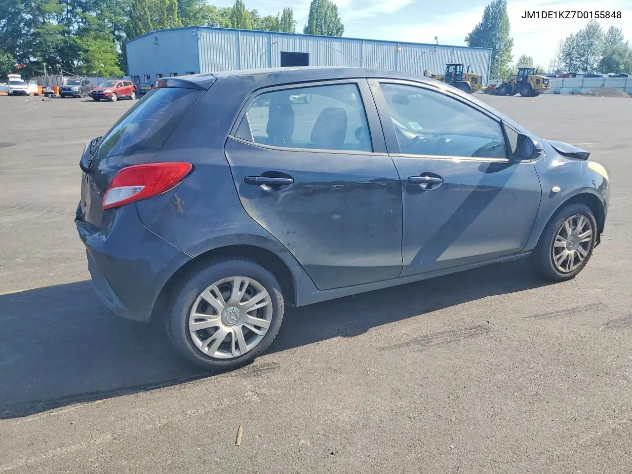 2013 Mazda Mazda2 VIN: JM1DE1KZ7D0155848 Lot: 58719556