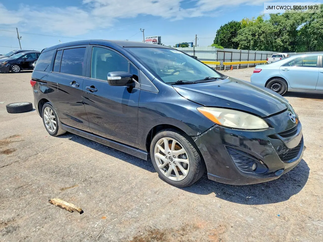 2013 Mazda Mazda5 Touring VIN: JM1CW2CL5D0151872 Lot: 59547576