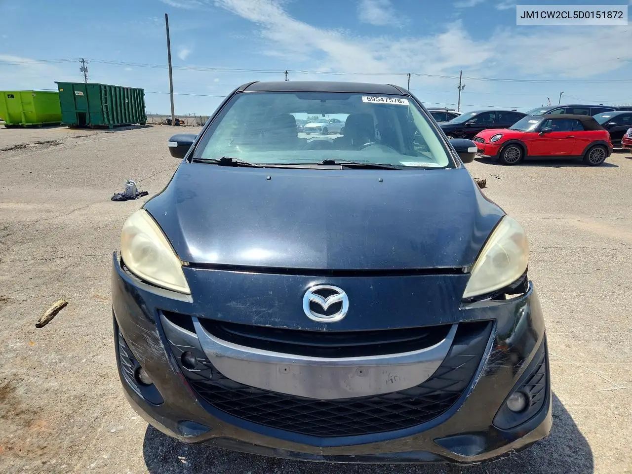 2013 Mazda Mazda5 Touring VIN: JM1CW2CL5D0151872 Lot: 59547576