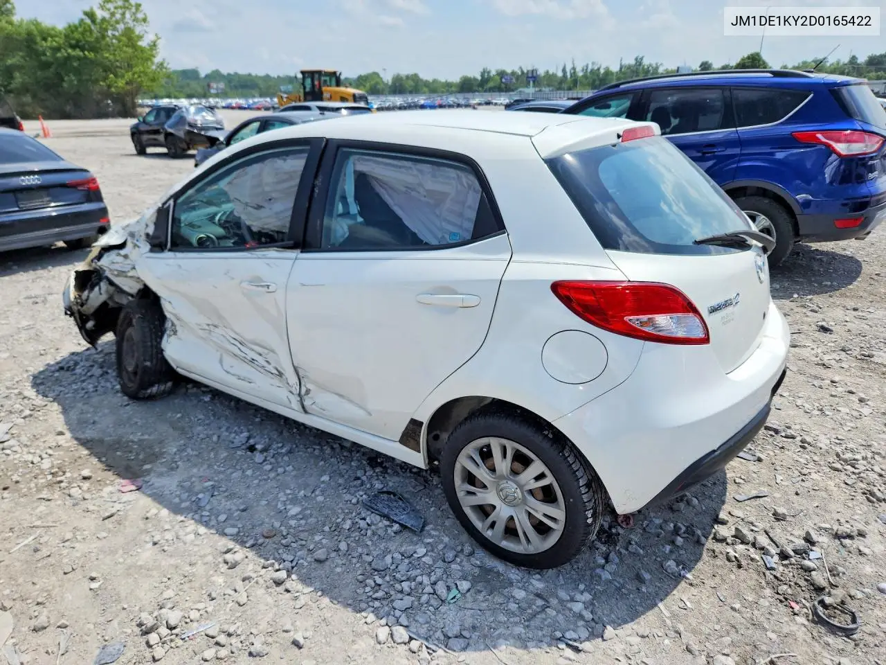 2013 Mazda Mazda2 VIN: JM1DE1KY2D0165422 Lot: 59602796