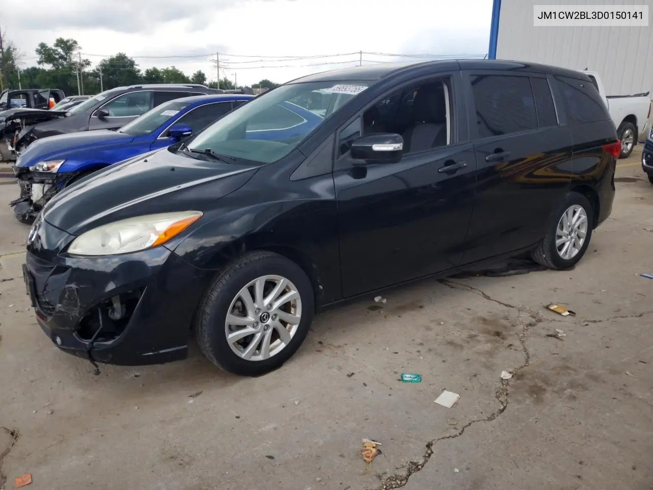 2013 Mazda 5 VIN: JM1CW2BL3D0150141 Lot: 59893756