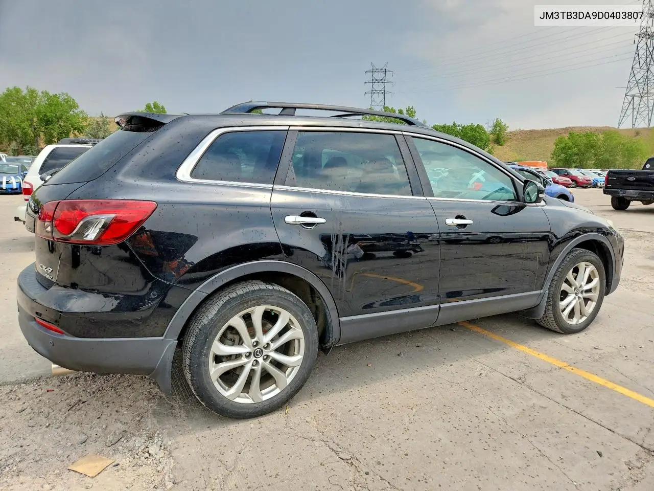 2013 Mazda Cx-9 Grand Touring VIN: JM3TB3DA9D0403807 Lot: 60090526