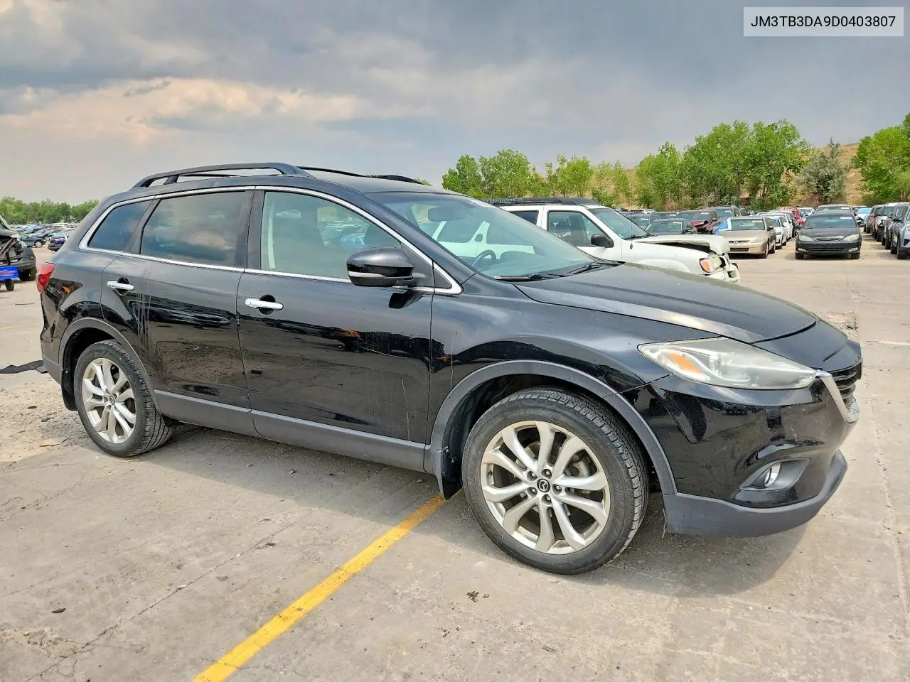 2013 Mazda Cx-9 Grand Touring VIN: JM3TB3DA9D0403807 Lot: 60090526