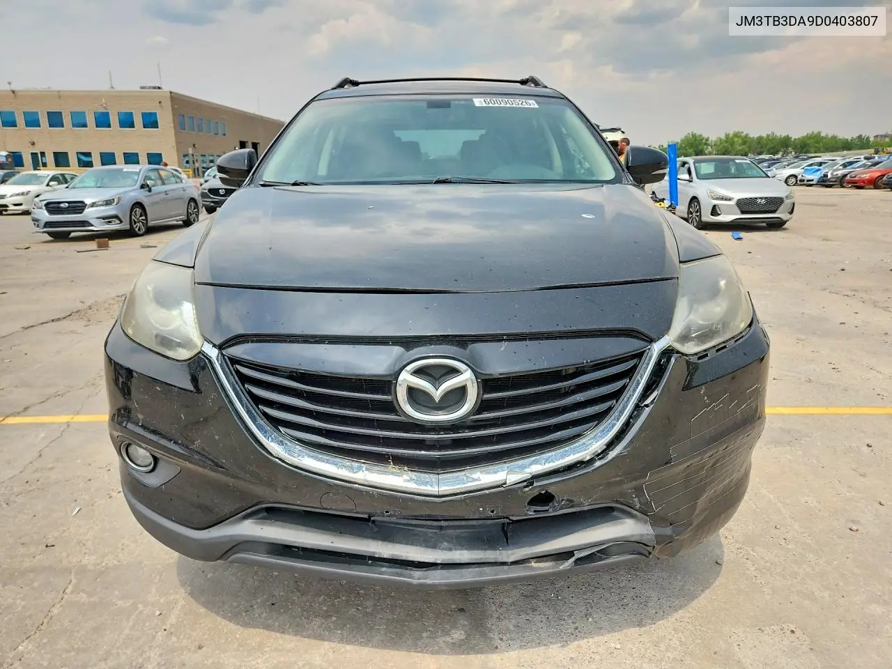 2013 Mazda Cx-9 Grand Touring VIN: JM3TB3DA9D0403807 Lot: 60090526