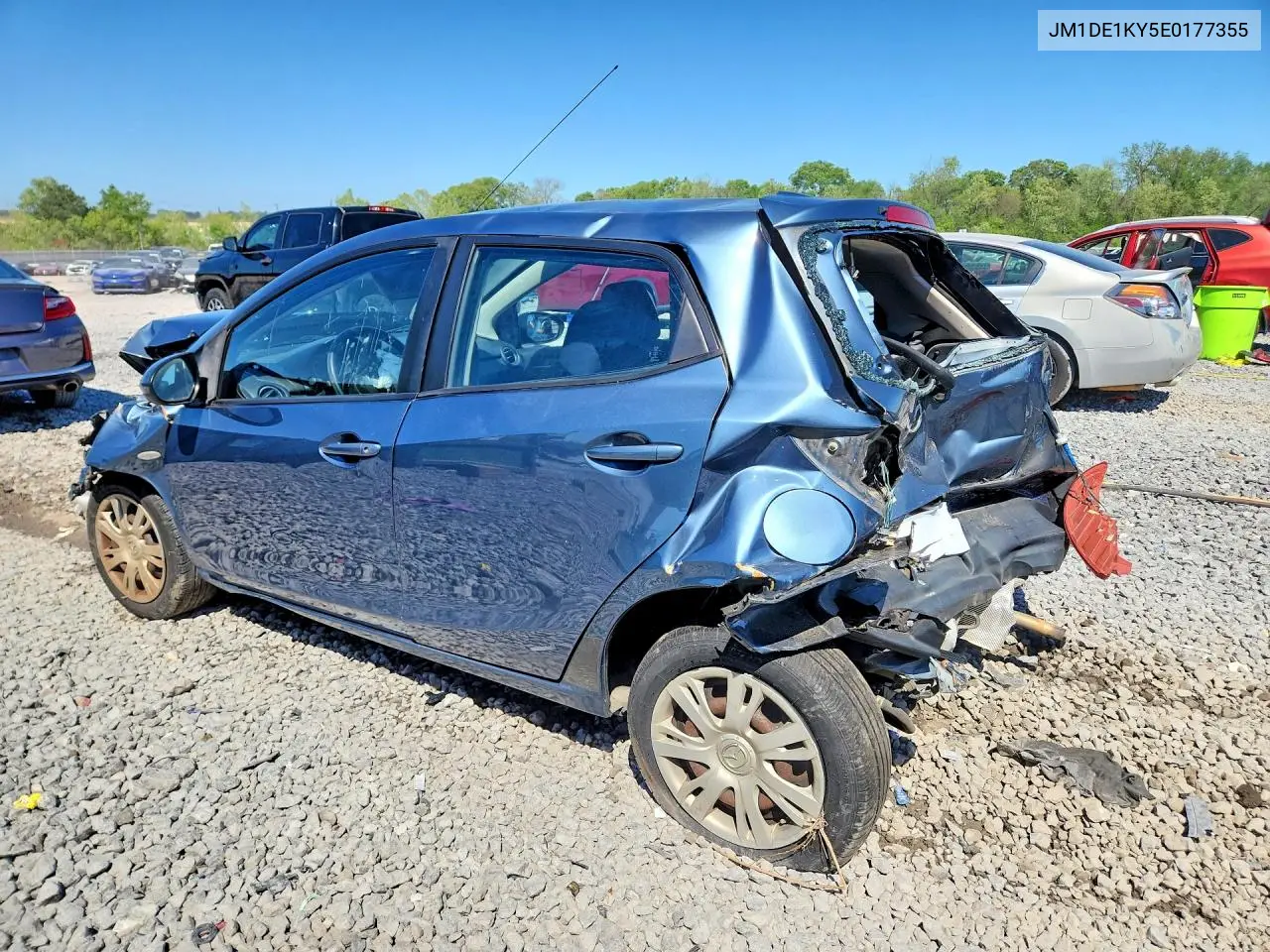 2014 Mazda Mazda2 Sport VIN: JM1DE1KY5E0177355 Lot: 49257066