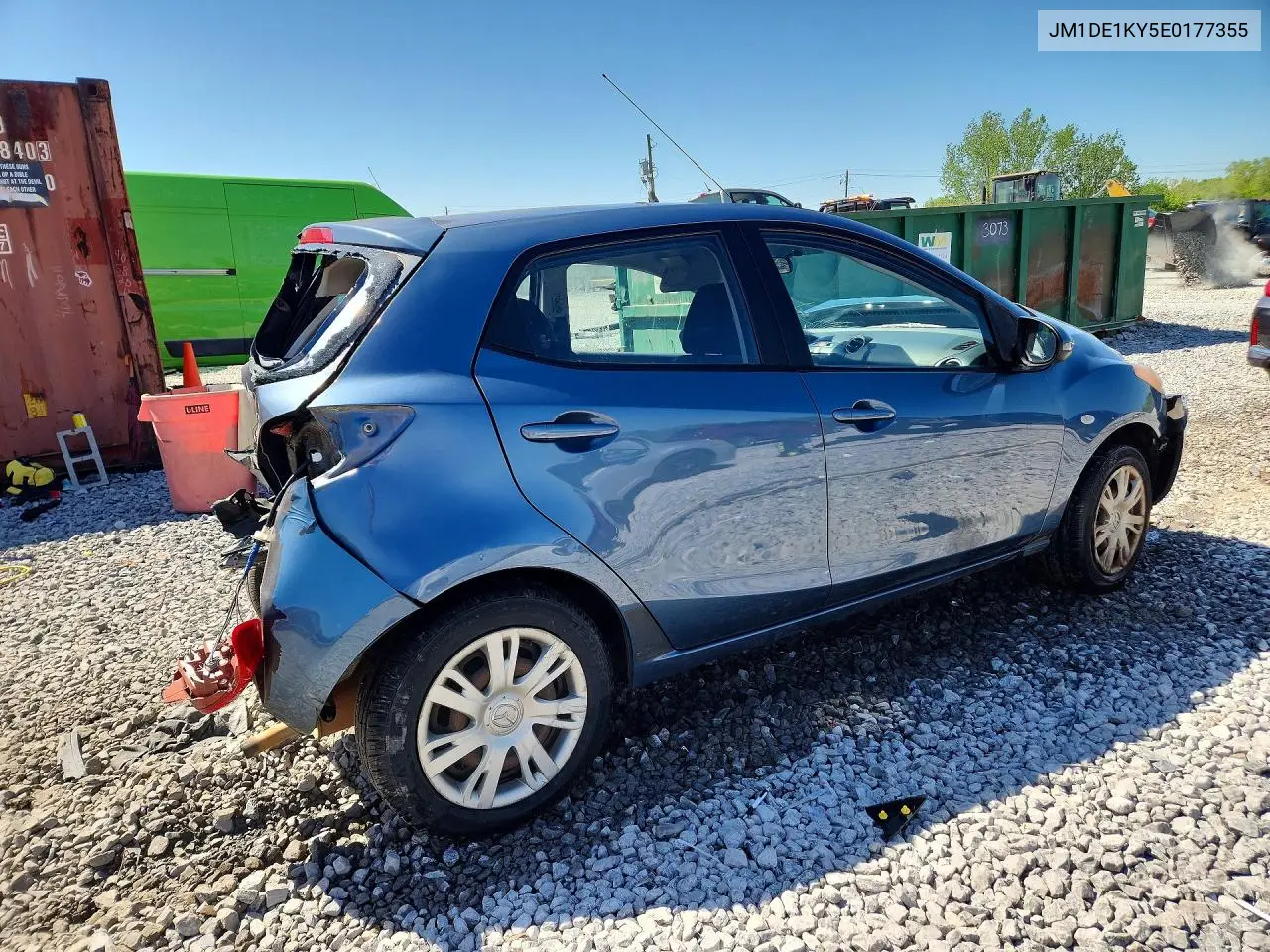 2014 Mazda Mazda2 Sport VIN: JM1DE1KY5E0177355 Lot: 49257066