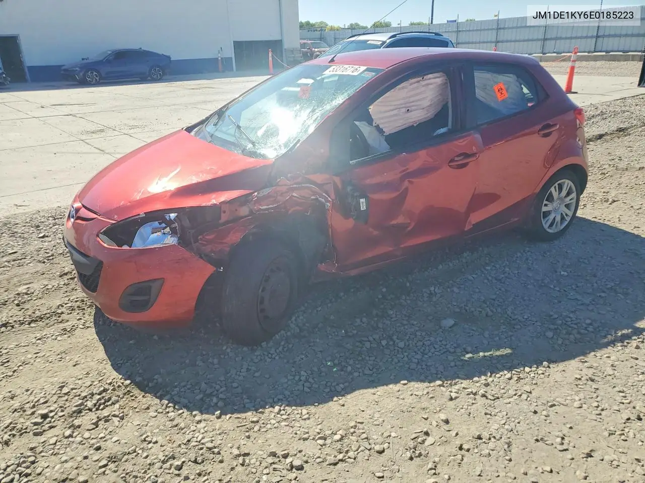 2014 Mazda Mazda2 Sport VIN: JM1DE1KY6E0185223 Lot: 53316716