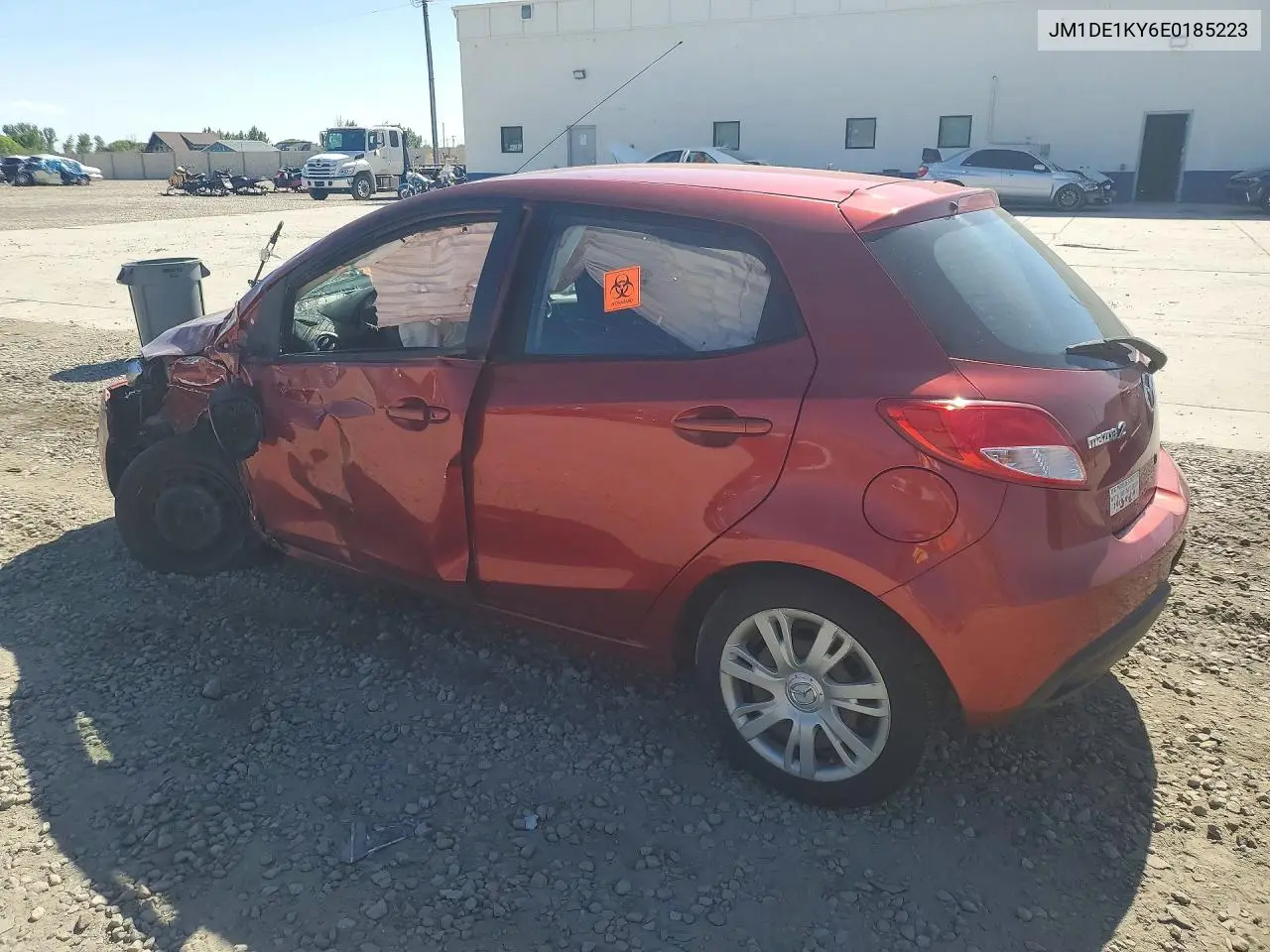 2014 Mazda Mazda2 Sport VIN: JM1DE1KY6E0185223 Lot: 53316716