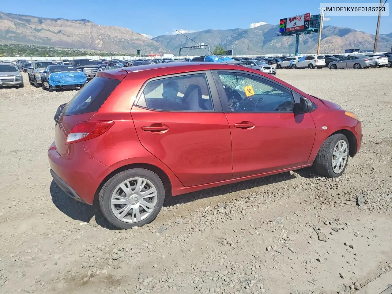 2014 Mazda Mazda2 Sport VIN: JM1DE1KY6E0185223 Lot: 53316716