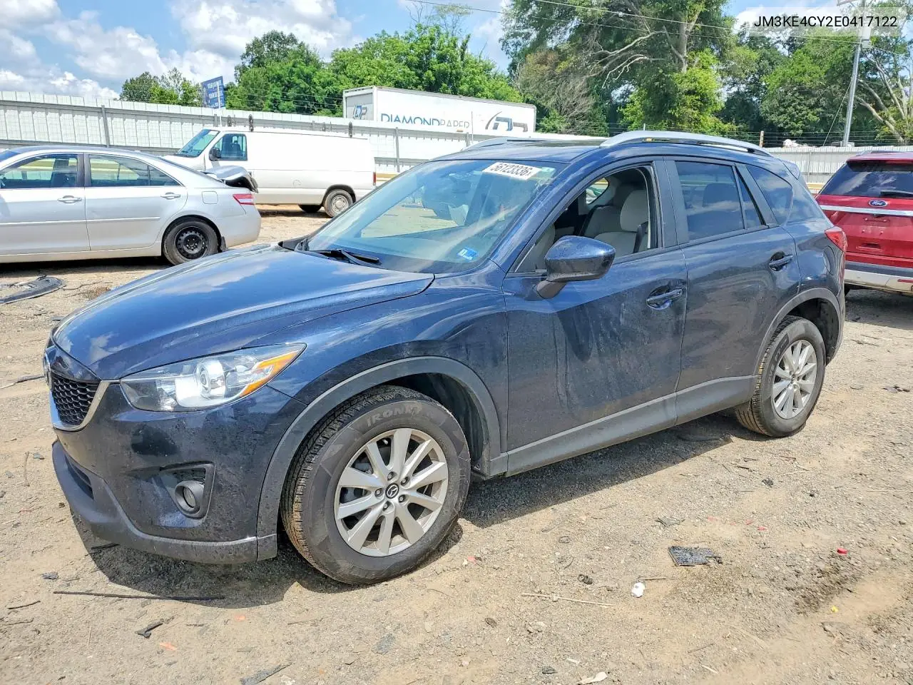 2014 Mazda Cx-5 Touring VIN: JM3KE4CY2E0417122 Lot: 56123336