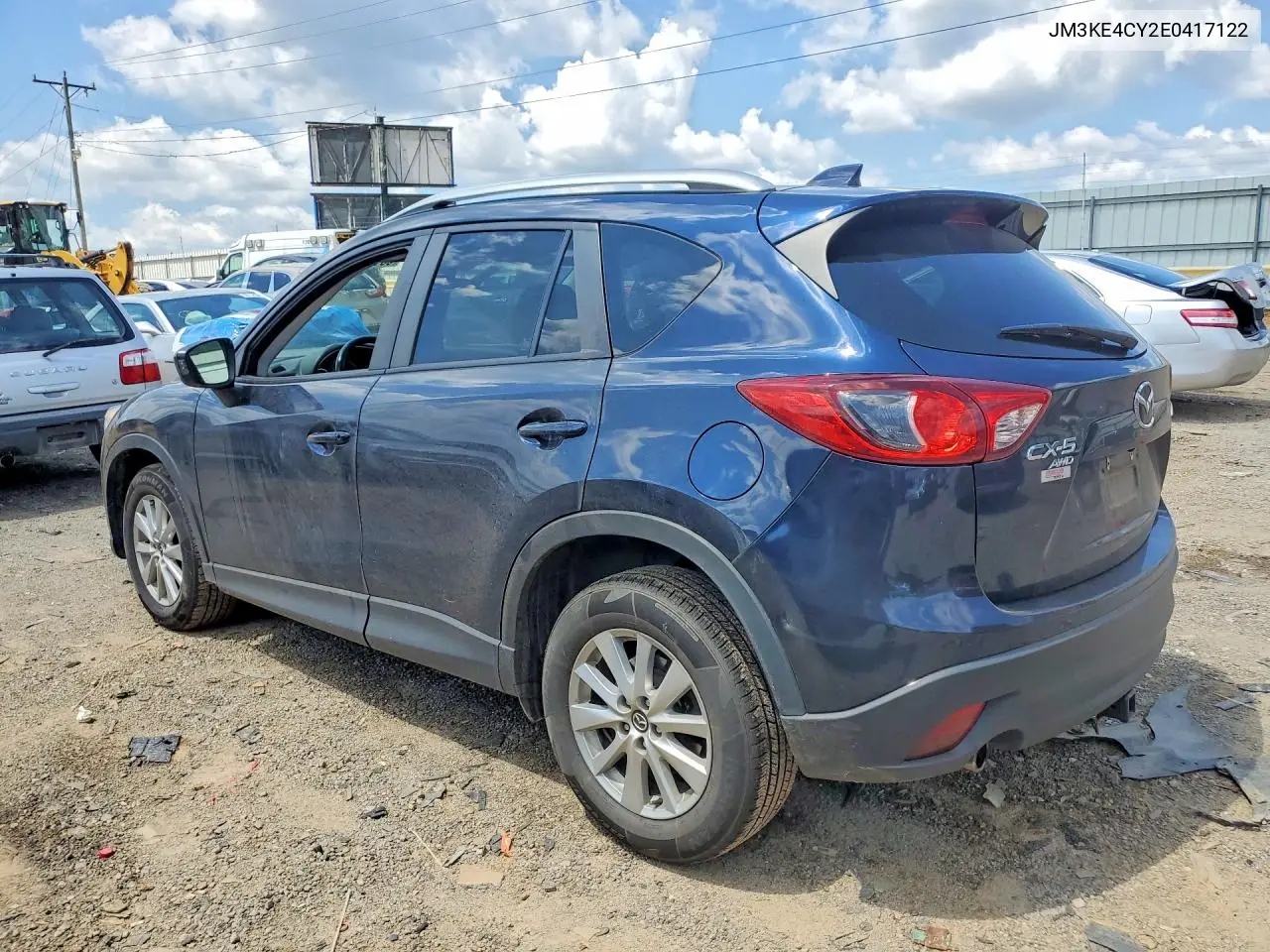 2014 Mazda Cx-5 Touring VIN: JM3KE4CY2E0417122 Lot: 56123336