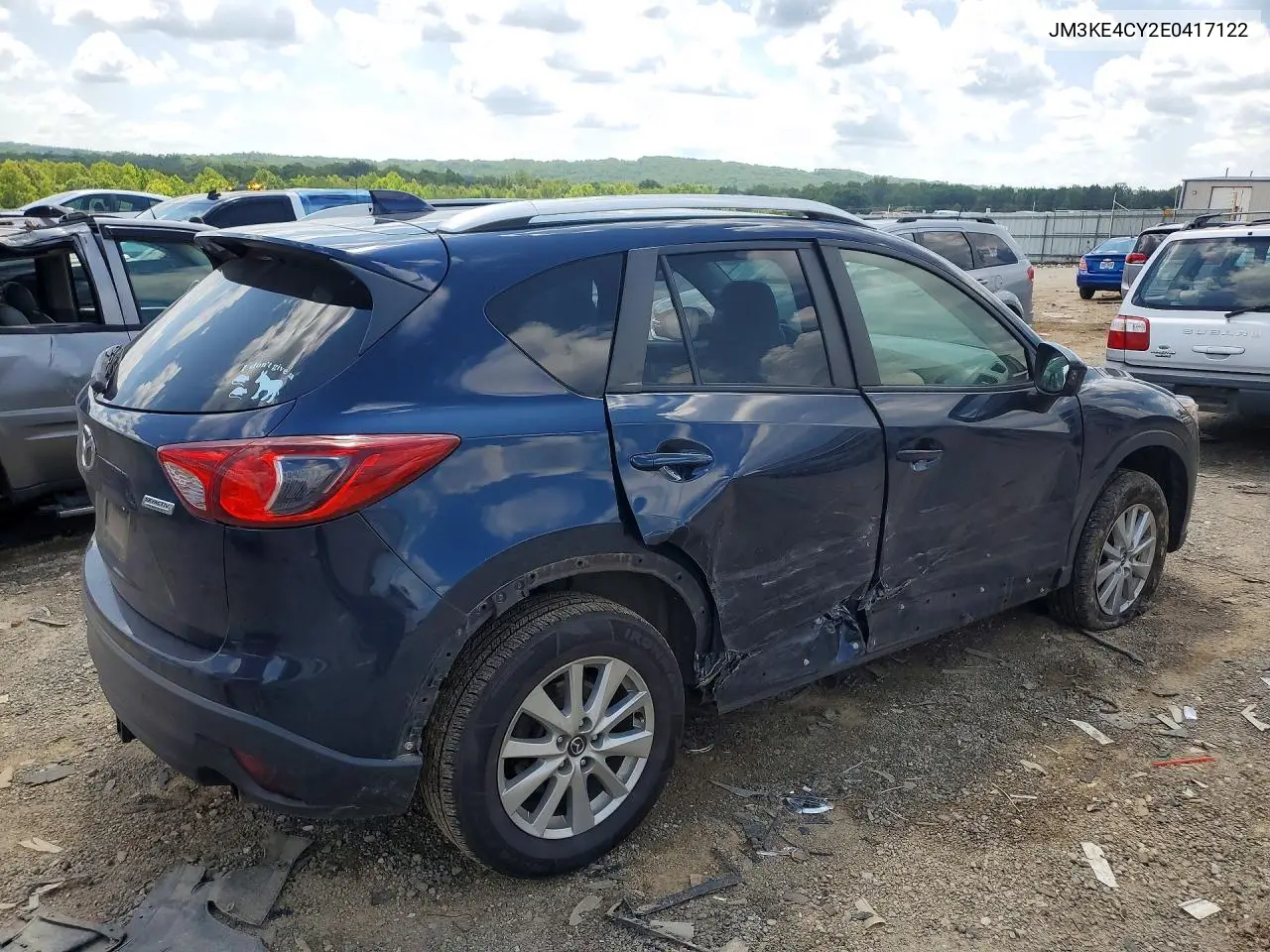 2014 Mazda Cx-5 Touring VIN: JM3KE4CY2E0417122 Lot: 56123336