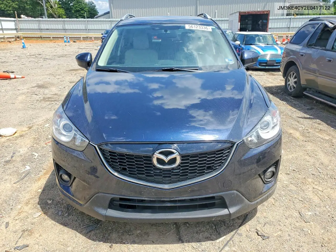 2014 Mazda Cx-5 Touring VIN: JM3KE4CY2E0417122 Lot: 56123336