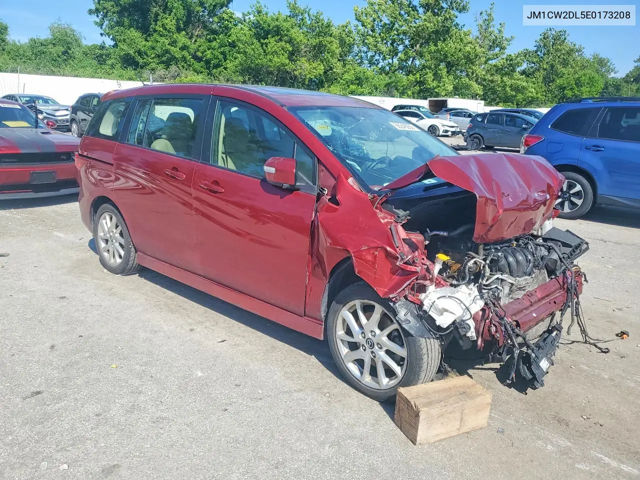 2014 Mazda 5 Grand Touring VIN: JM1CW2DL5E0173208 Lot: 56249256