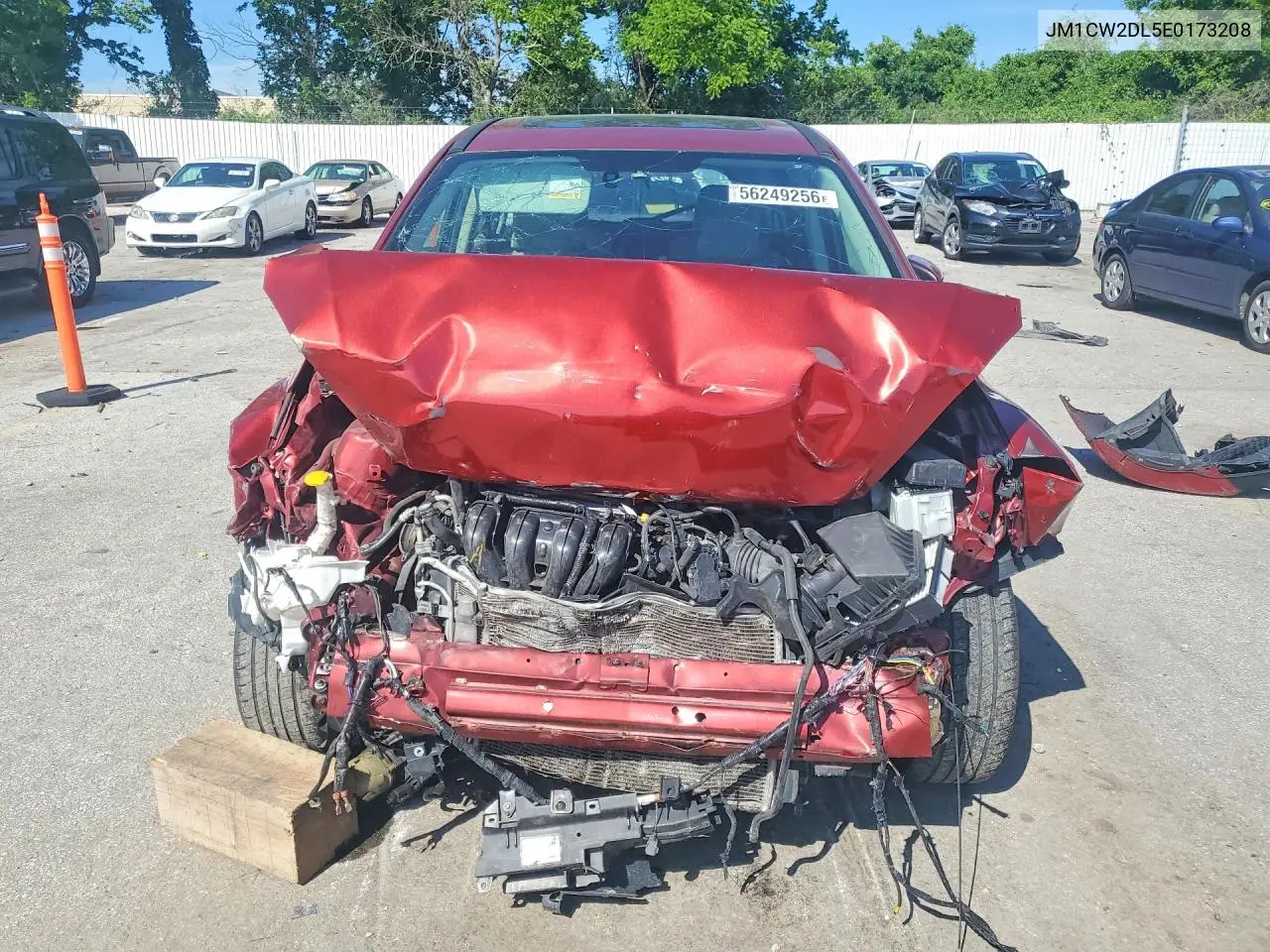 2014 Mazda 5 Grand Touring VIN: JM1CW2DL5E0173208 Lot: 56249256
