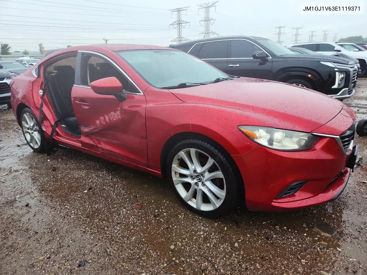 2014 Mazda 6 Touring VIN: JM1GJ1V63E1119371 Lot: 57395636