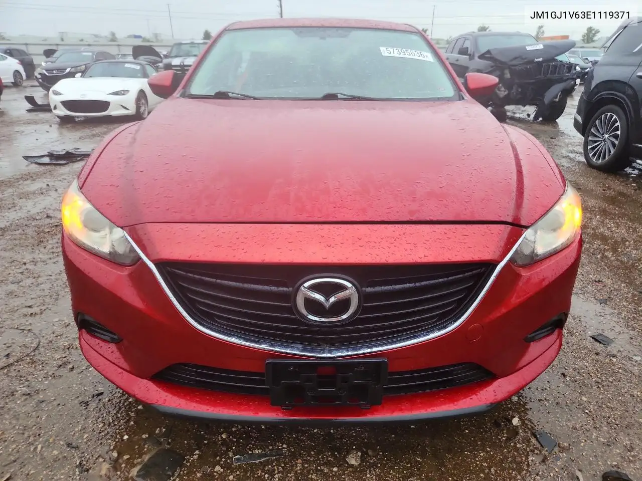 2014 Mazda 6 Touring VIN: JM1GJ1V63E1119371 Lot: 57395636