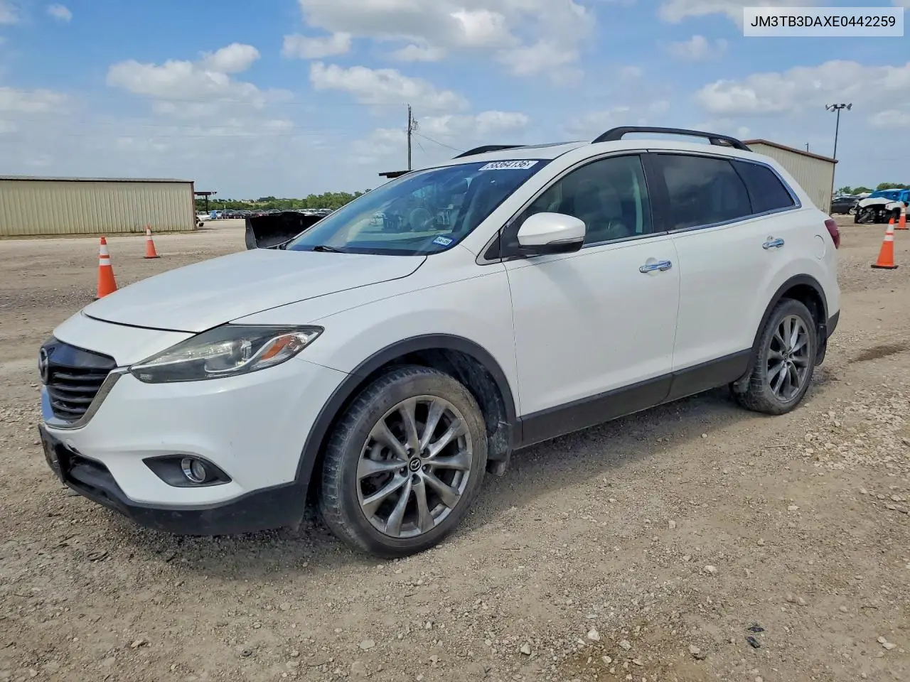 2014 Mazda Cx-9 Grand Touring VIN: JM3TB3DAXE0442259 Lot: 58364136