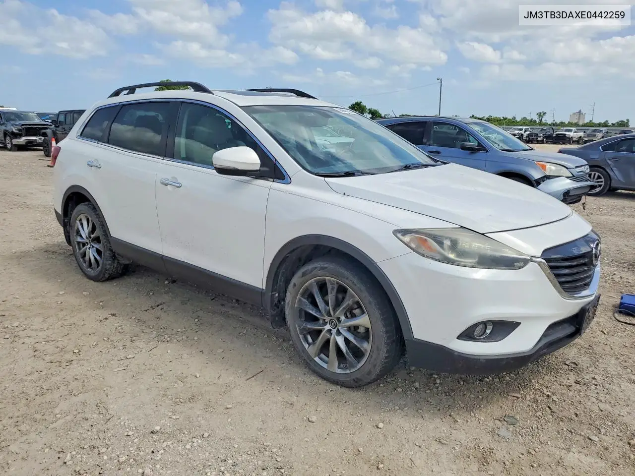 2014 Mazda Cx-9 Grand Touring VIN: JM3TB3DAXE0442259 Lot: 58364136