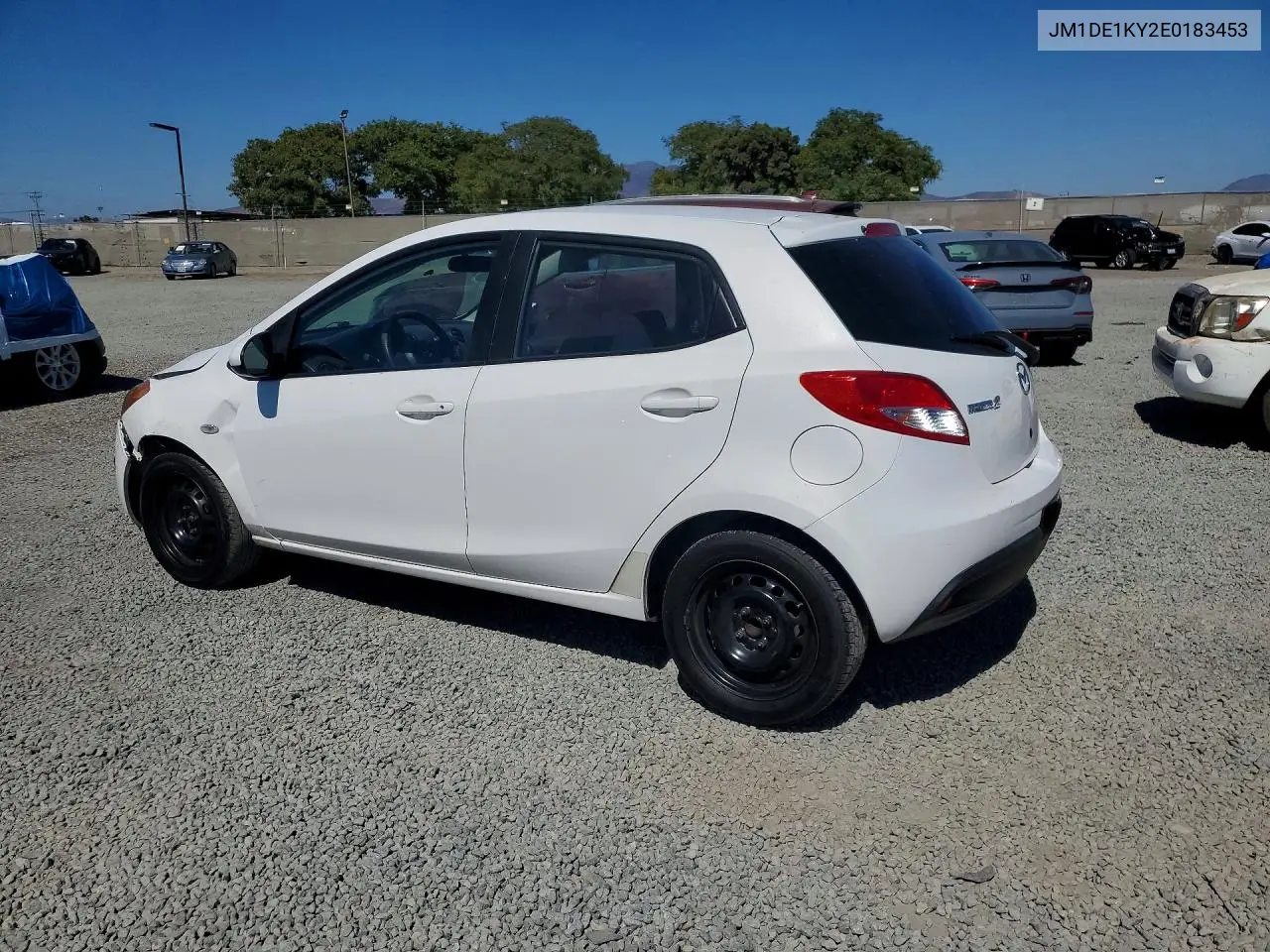 2014 Mazda Mazda2 Sport VIN: JM1DE1KY2E0183453 Lot: 58454246