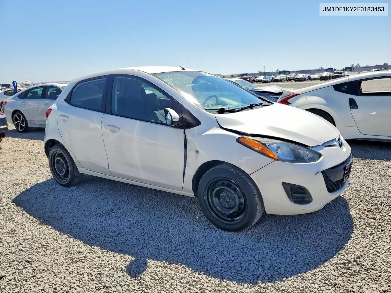 2014 Mazda Mazda2 Sport VIN: JM1DE1KY2E0183453 Lot: 58454246
