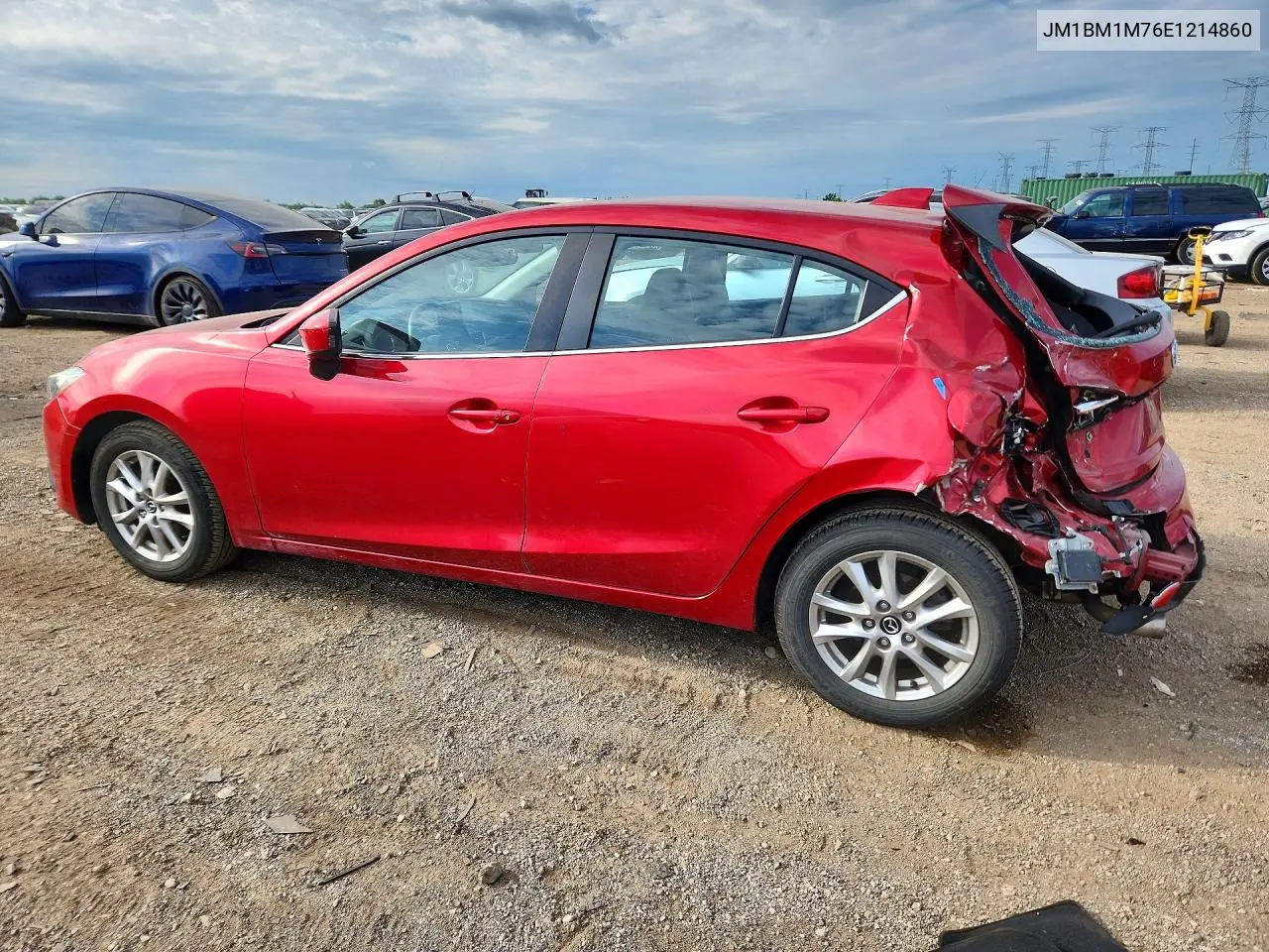 2014 Mazda 3 Grand Touring VIN: JM1BM1M76E1214860 Lot: 58559196