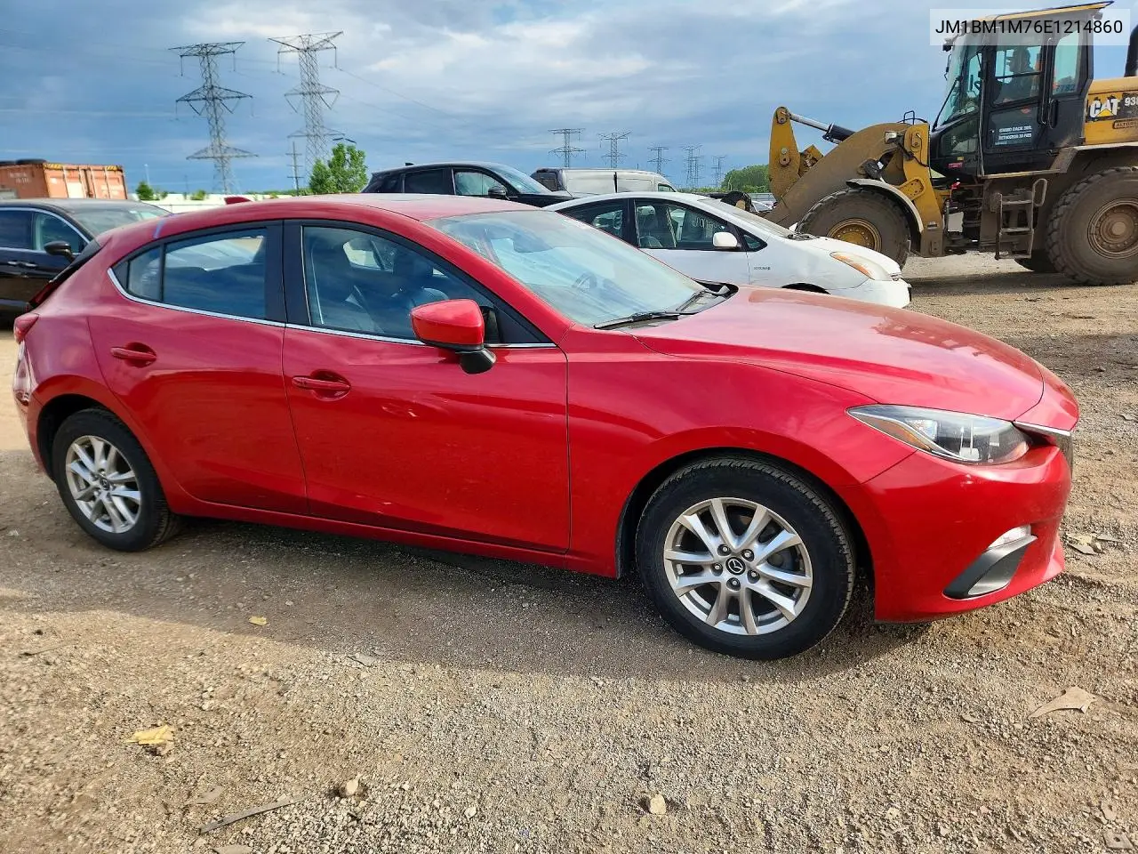 2014 Mazda 3 Grand Touring VIN: JM1BM1M76E1214860 Lot: 58559196