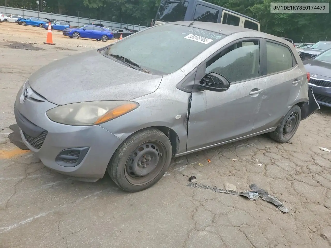 2014 Mazda Mazda2 Sport VIN: JM1DE1KY8E0174479 Lot: 58840966